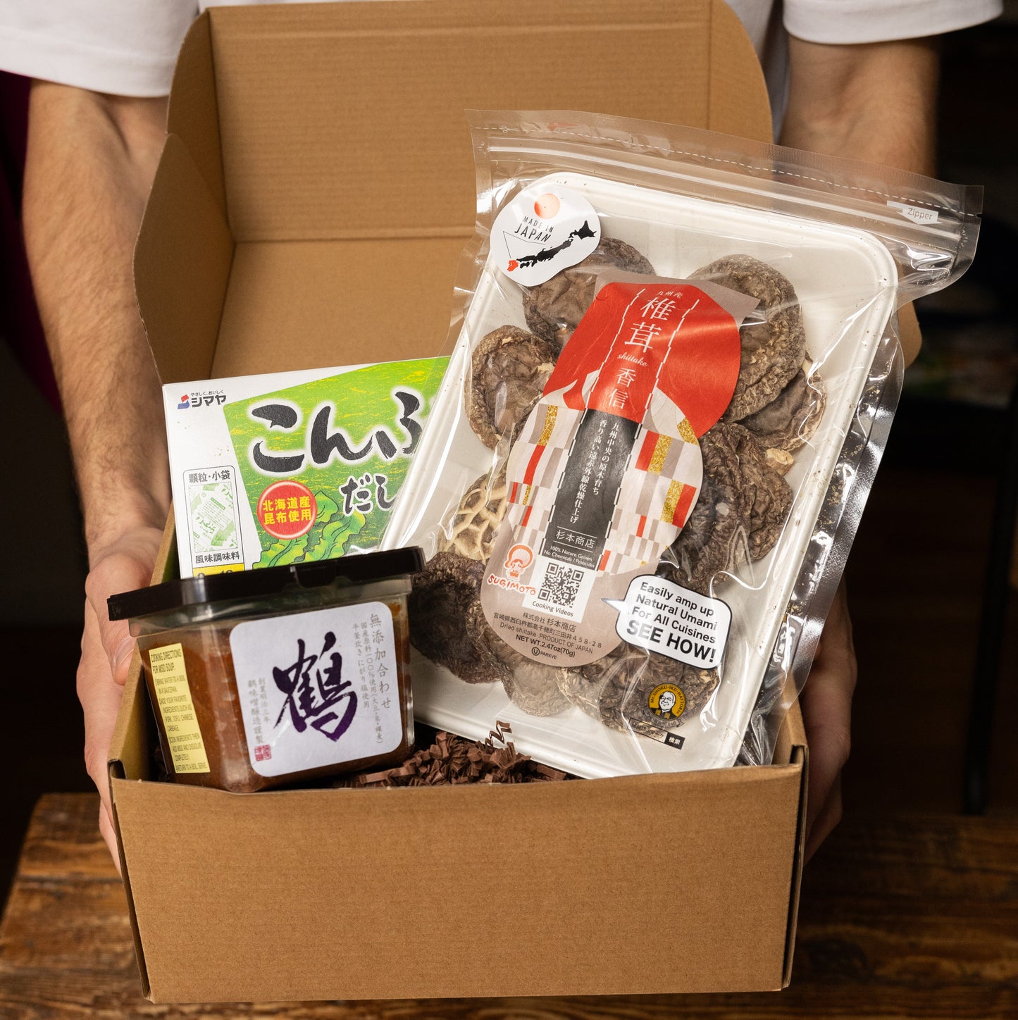Kit Soupe Miso aux Shiitakés (30 bols)